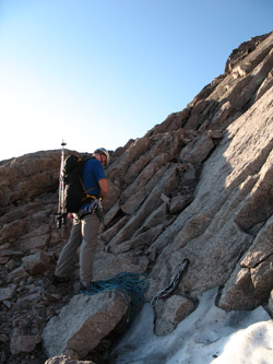 Climbing with Bob - Rocky Mountain NP - Longs Peak - North Face 